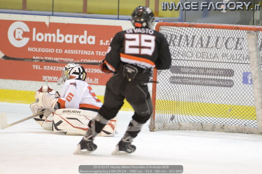 2015-02-07 Hockey Milano Rossoblu U14-Aosta 0839